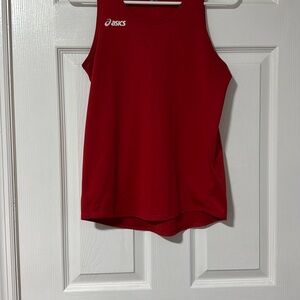 NWOT ASICS Women's Vibrant Red Tank Top